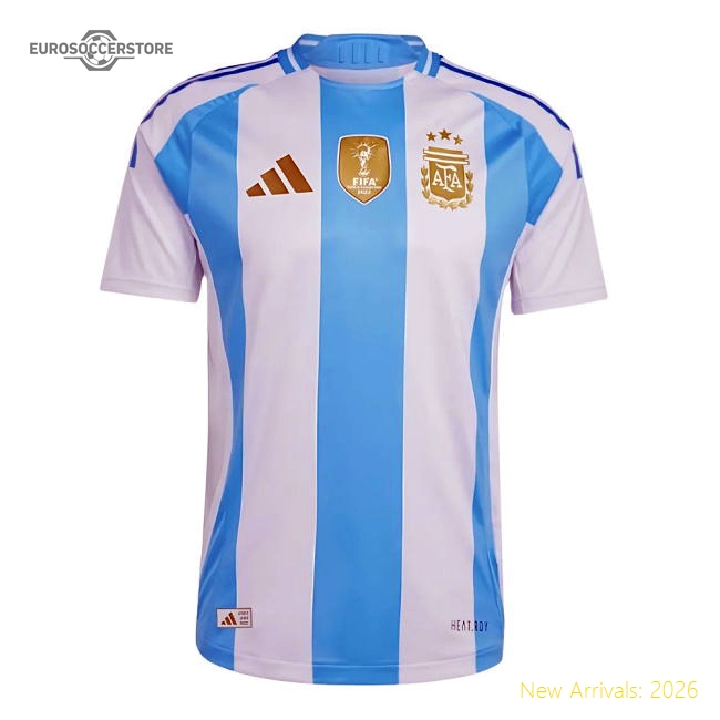 2024-2025 Argentina Authentic Home Shirt (Your Name)-Vantage Point Soccer