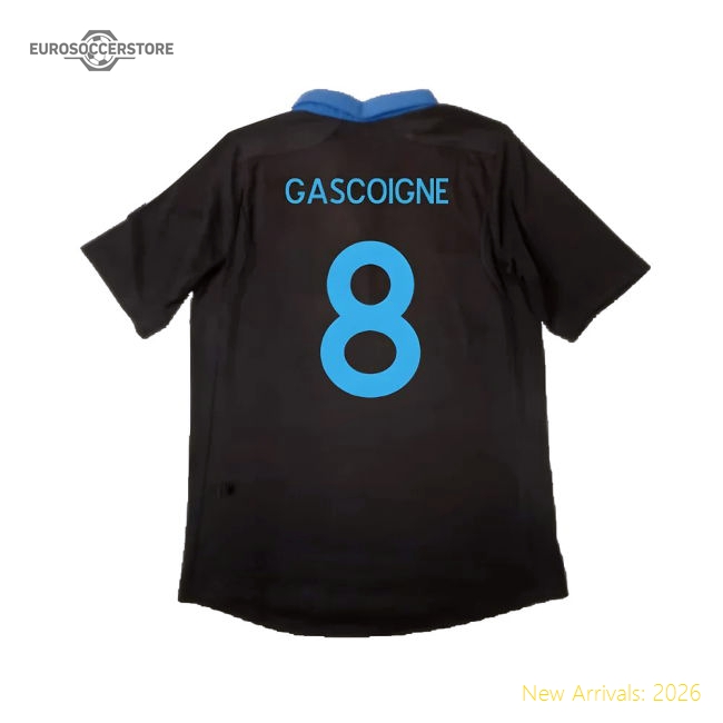England 2011-12 Away Shirt ((Excellent) L) (Gascoigne 8)-Vantage Point Soccer