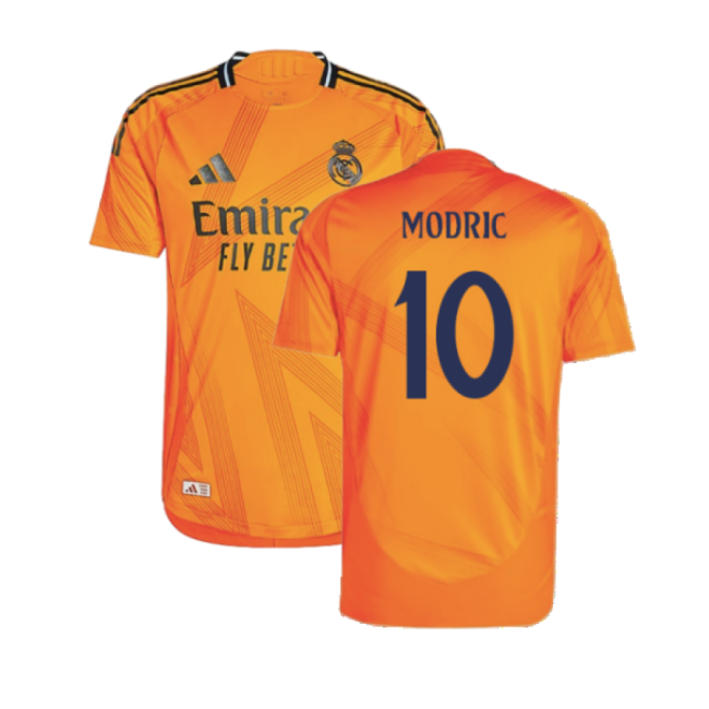 2024-2025 Real Madrid Authentic Away Shirt (Modric 10)-Vantage Point Soccer