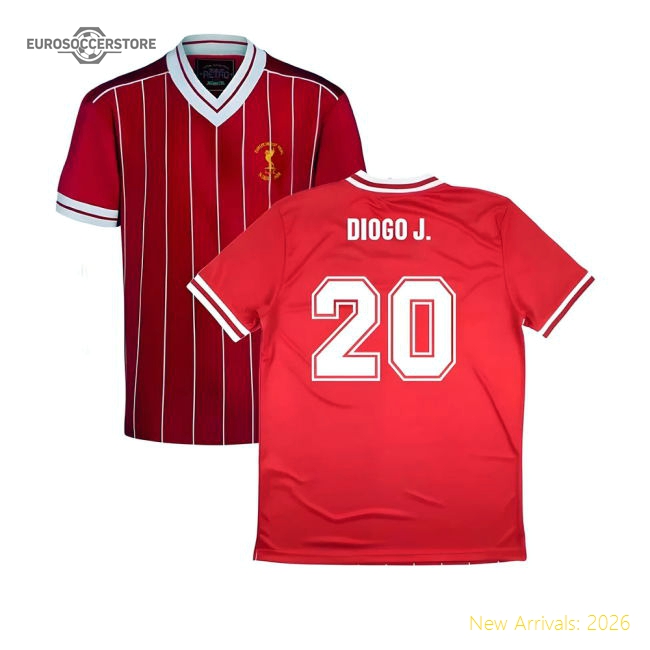 Liverpool 1984 Rome Retro Football Shirt (Diogo J. 20)-Vantage Point Soccer
