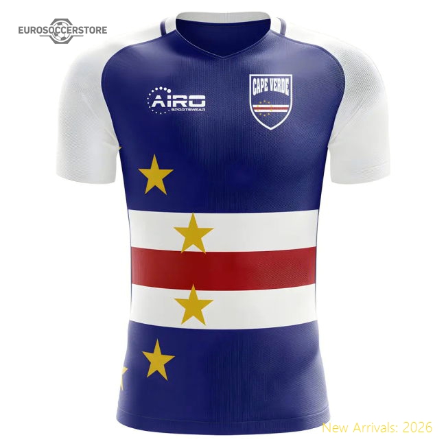 2025-2026 Cape Verde Home Concept Football Shirt - Baby-Vantage Point Soccer