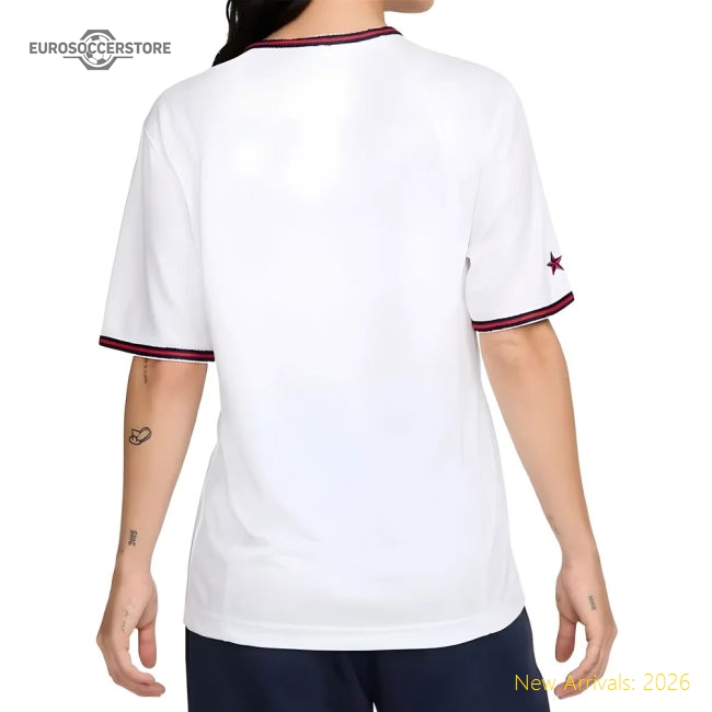 USWNT USA 1999 Reissue Home Shirt (Womens)-Vantage Point Soccer