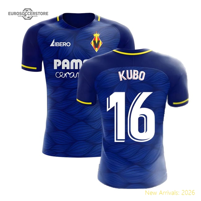 Villarreal 2025-2026 Away Concept Football Kit (Libero) (KUBO 16)-Vantage Point Soccer