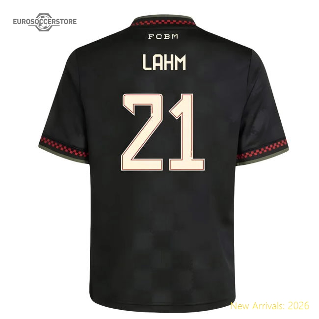 2025-2026 Bayern Munich Third Shirt (Kids) (Lahm 21)-Vantage Point Soccer