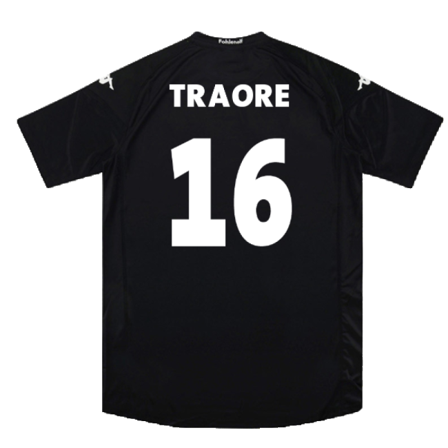 Borussia Monchengladbach 2017-18 Third Shirt ((Very Good) XL) (Traore 16)-Vantage Point Soccer