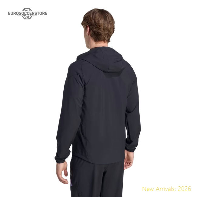 2025-2026 Man Utd Competition Vis Tech Jacket (Black)-Vantage Point Soccer