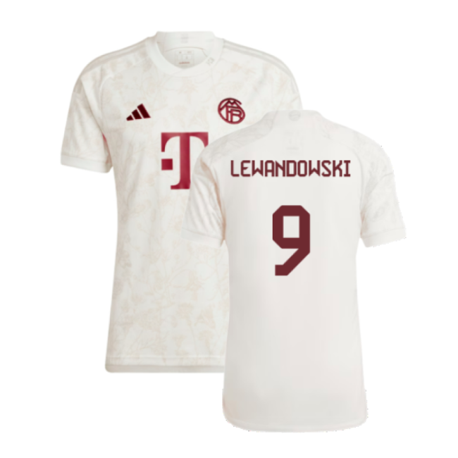 2023-2024 Bayern Munich Third Shirt (Lewandowski 9)-Vantage Point Soccer