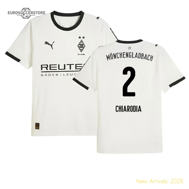 2025-2026 Borussia MGB Home Shirt (Chiarodia 2)-Vantage Point Soccer