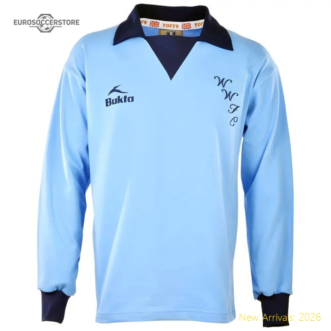Wycombe Wanderers 1974-1977 Retro Football Shirt-Vantage Point Soccer