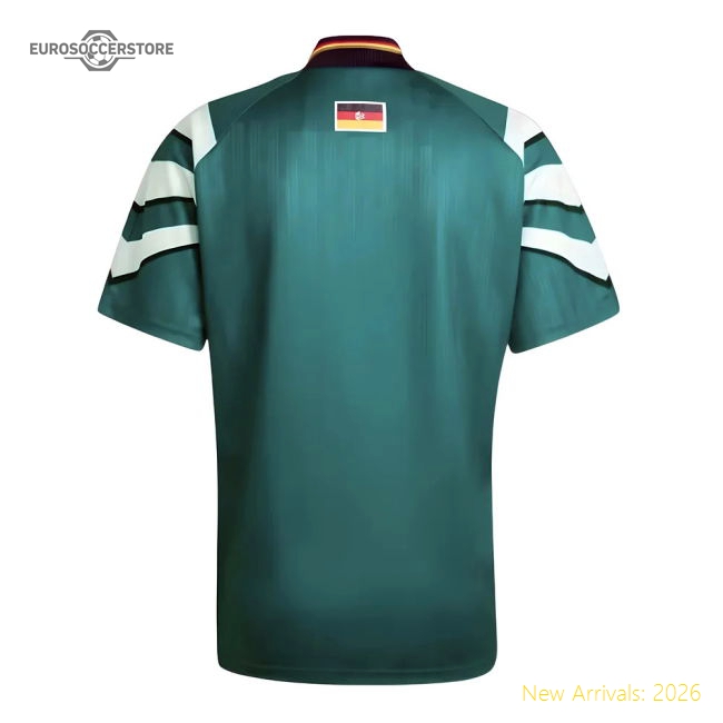 1996 Germany Euro 96 Away Shirt (Klinsmann 18)-Vantage Point Soccer