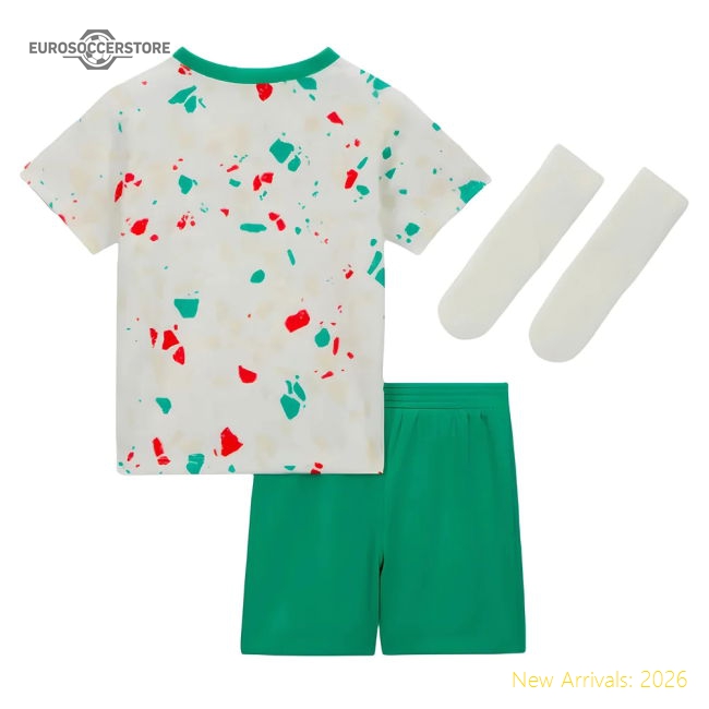 2023-2024 Portugal Away Infants Baby Kit-Vantage Point Soccer
