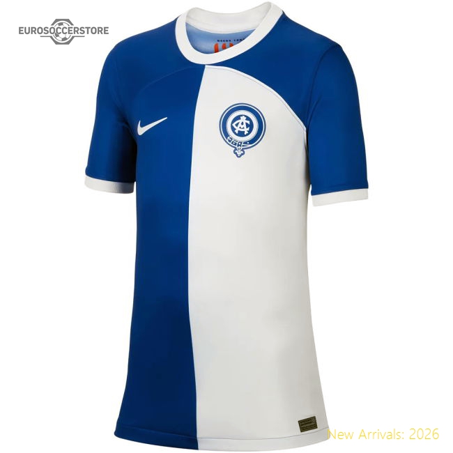 2023-2024 Atletico Madrid Away Shirt (Kids)-Vantage Point Soccer