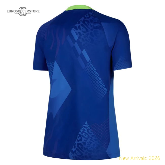 2025-2026 Brazil Womens Team Away Shirt (Ladies)-Vantage Point Soccer