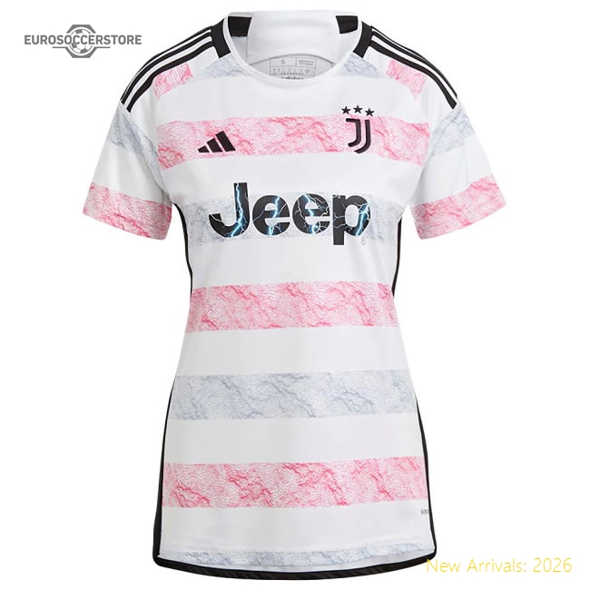2023-2024 Juventus Away Shirt (Ladies)-Vantage Point Soccer