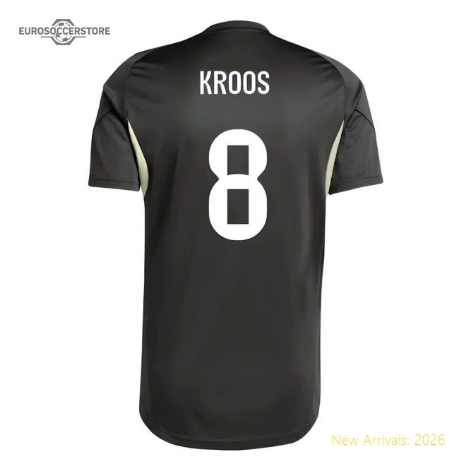 2025-2026 Real Madrid Training Jersey (Utility Grey) (Kroos 8)-Vantage Point Soccer