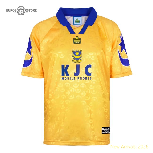 Portsmouth 1998 Admiral Away Retro Shirt-Vantage Point Soccer