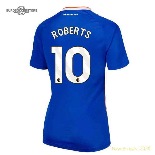 2025-2026 Sunderland Away Shirt - Womens (Roberts 10)-Vantage Point Soccer