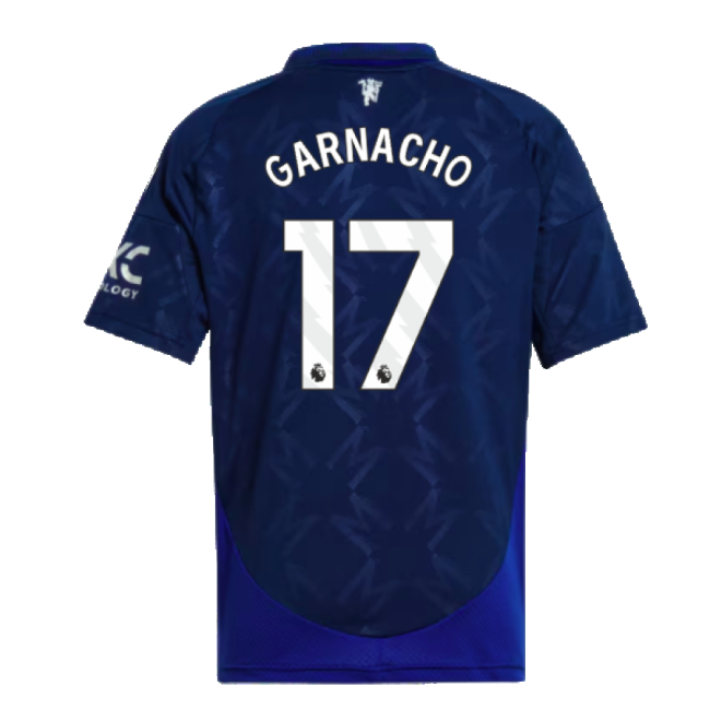 2024-2025 Man Utd Away Shirt (Kids) (Garnacho 17)-Vantage Point Soccer