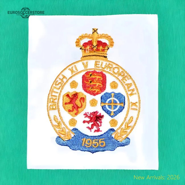 Great Britain 1955 Retro Football Shirt-Vantage Point Soccer