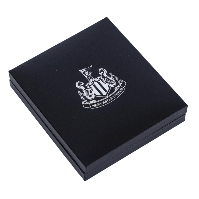 Newcastle United FC Stainless Steel Heart Necklace-Vantage Point Soccer