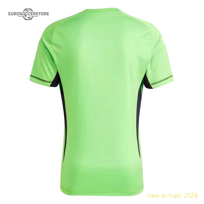 2023-2024 Real Madrid Home Goalkeeper Shirt (Solar Green)-Vantage Point Soccer