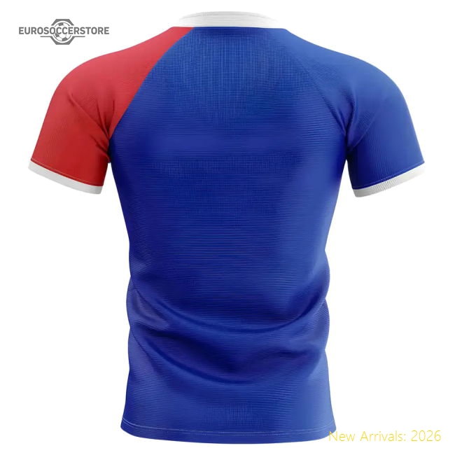 2025-2026 Samoa Flag Concept Rugby Shirt - Baby-Vantage Point Soccer