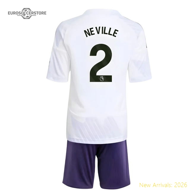 2025-2026 Man Utd Away Mini Kit (Neville 2)-Vantage Point Soccer