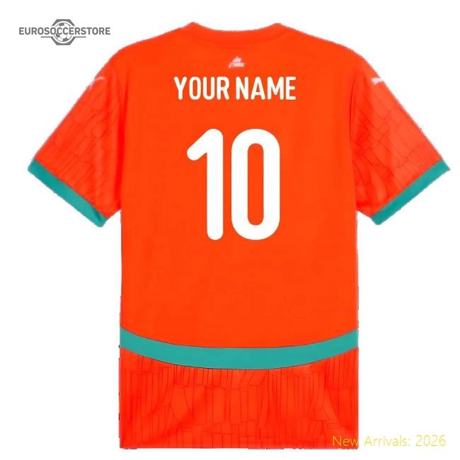 2024-2025 Ivory Coast Home Shirt (Your Name)-Vantage Point Soccer