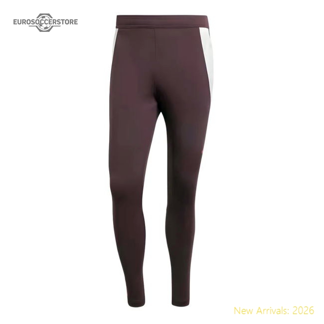 2024-2025 Bayern Munich Training Pants (Shadow Maroon)-Vantage Point Soccer