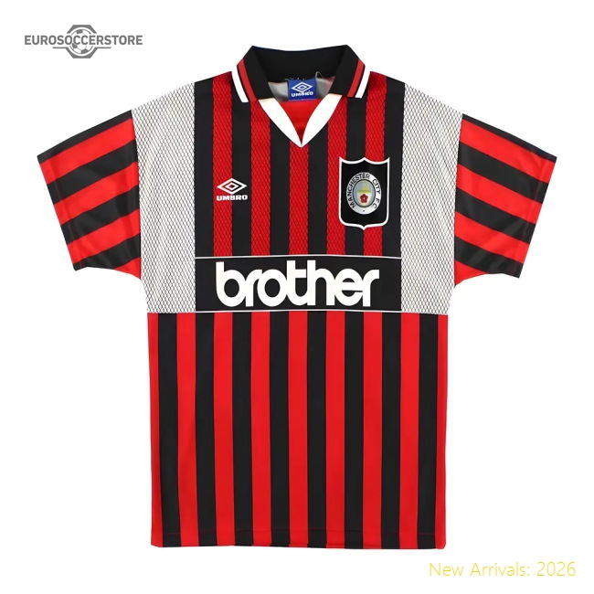 man City 1994-1996 Away Shirt (XL) (Excellent)-Vantage Point Soccer