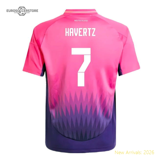 2024-2025 Germany Away Shirt (Kids) (Havertz 7)-Vantage Point Soccer