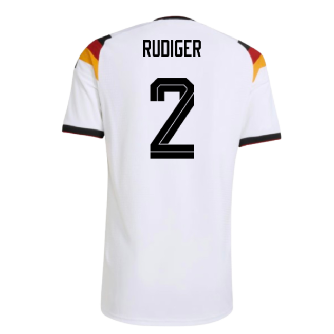 2026-2027 Germany Authentic Home Shirt (Rudiger 2)-Vantage Point Soccer