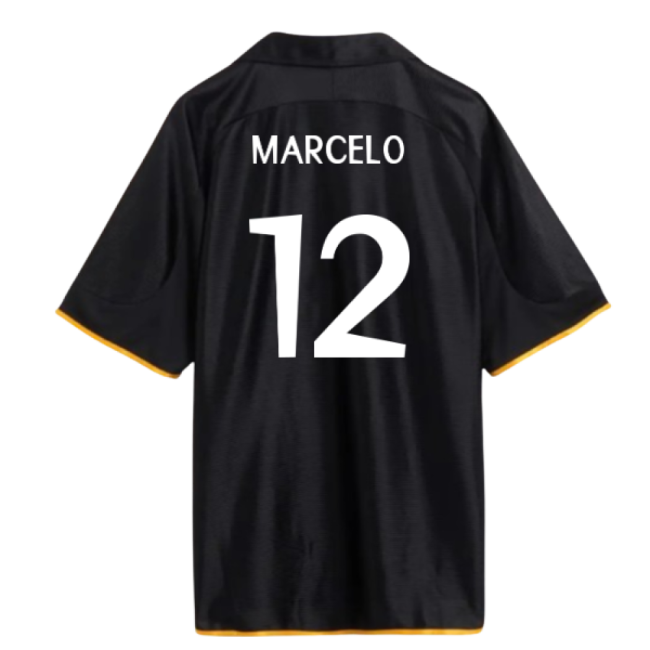 1998-2000 Real Madrid Reissue Away Shirt (Marcelo 12)-Vantage Point Soccer