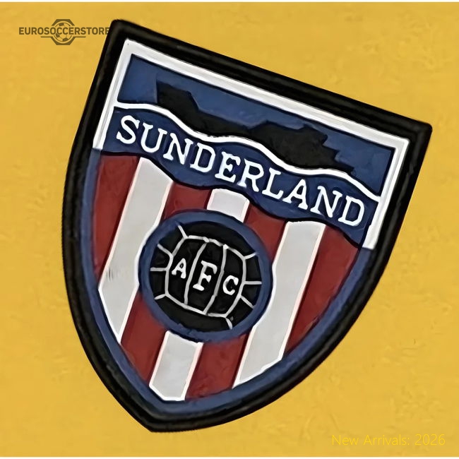 1986-1988 Sunderland Third Retro Shirt (Yellow)-Vantage Point Soccer