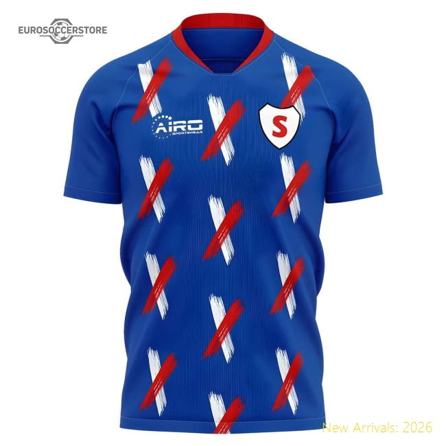 2025-2026 Stockport Home Concept Football Shirt-Vantage Point Soccer