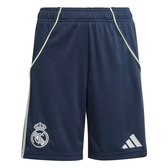 2025-2026 Real Madrid Away Shorts (Legend Ink) - Kids-Vantage Point Soccer