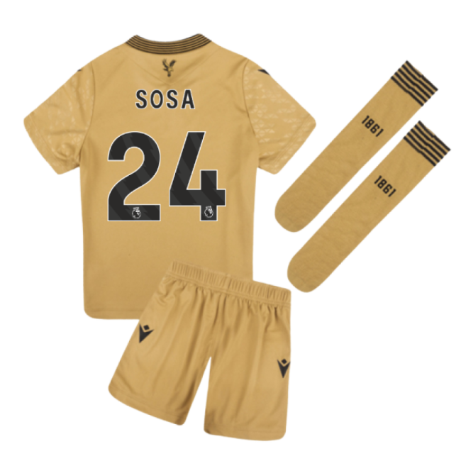 2025-2026 Crystal Palace Third Little Kids Infant Kit (Sosa 24)-Vantage Point Soccer