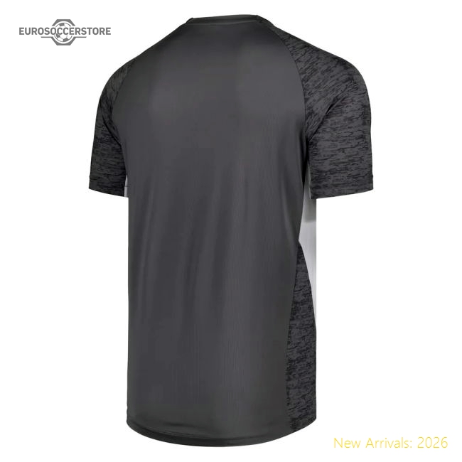 2025-2026 Everton Performance Short Sleeve T-Shirt (Grey)-Vantage Point Soccer