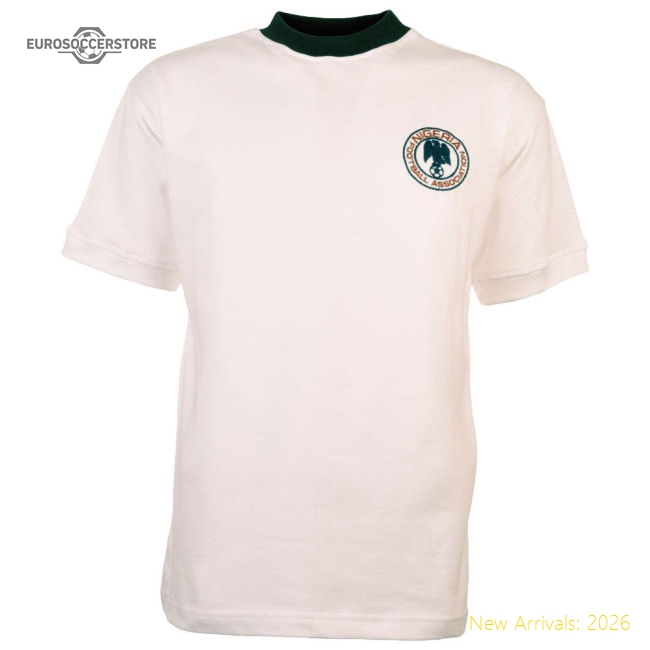 Nigeria 1976 Africa Nations Cup Retro Football Shirt-Vantage Point Soccer