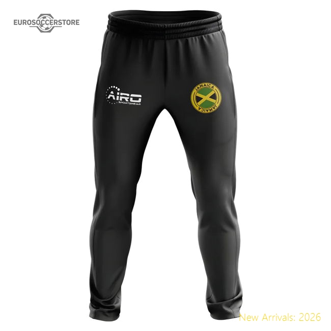 Jamaica Concept Football Training Pants (Black)-Vantage Point Soccer
