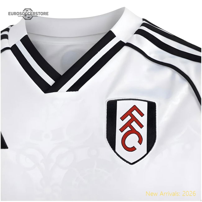 2025-2026 Fulham Home Shirt (Kids)-Vantage Point Soccer
