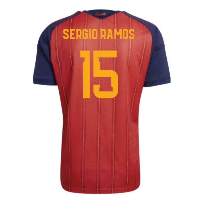 2026-2027 Spain Home Youth Kit (Sergio Ramos 15)-Vantage Point Soccer