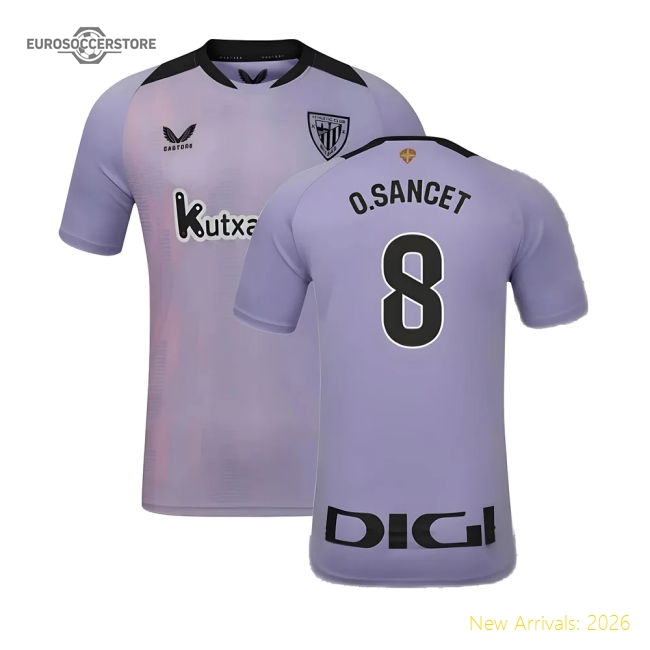 2024-2025 Athletic Bilbao Third Shirt (O.Sancet 8)-Vantage Point Soccer