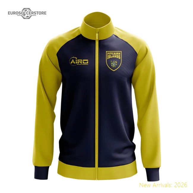 Pitcairn Islands Concept Football Track Jacket (Blue)-Vantage Point Soccer
