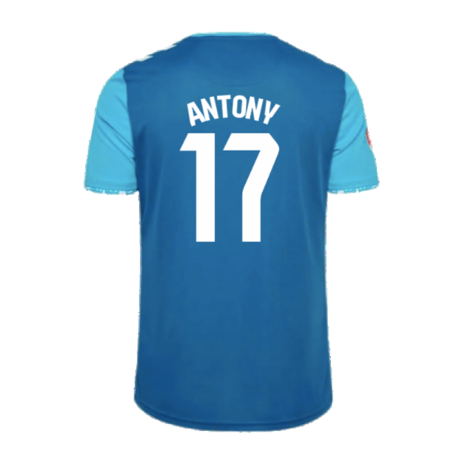 2024-2025 Real Betis Third Shirt (Antony 17)-Vantage Point Soccer