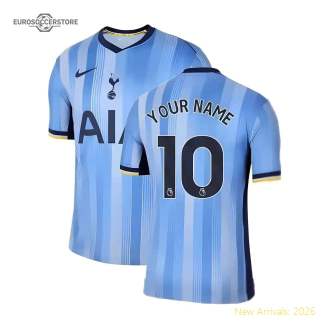 2024-2025 Tottenham Hotspur Away Shirt (Kids) (Your Name)-Vantage Point Soccer