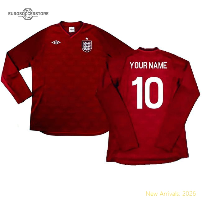 England 2012-13 Goalkeeper (XL) (Excellent) (Your Name)-Vantage Point Soccer
