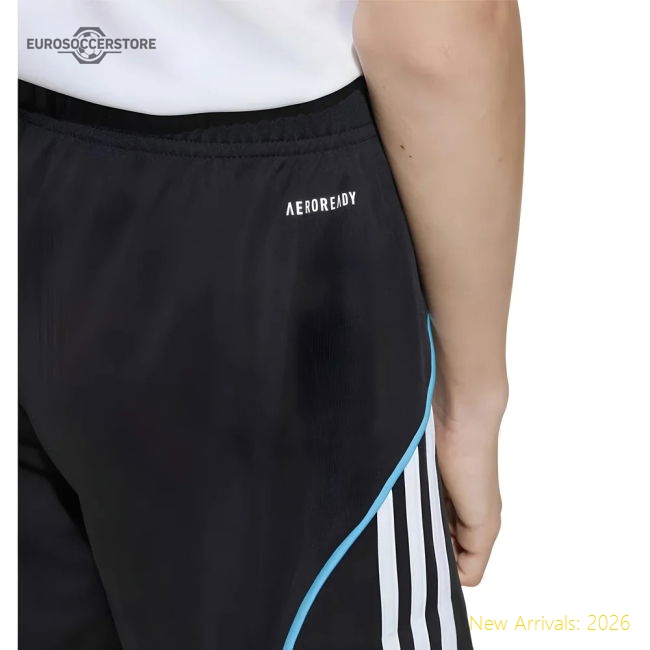 2025-2026 Newcastle Home Shorts (Black) - Kids-Vantage Point Soccer