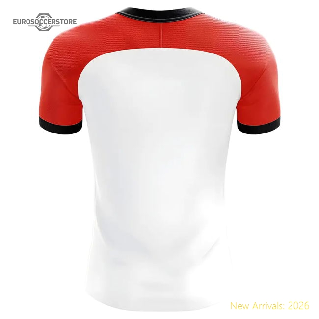 2018-2019 Rayo Vallecano Fans Culture Home Concept Shirt - Womens-Vantage Point Soccer