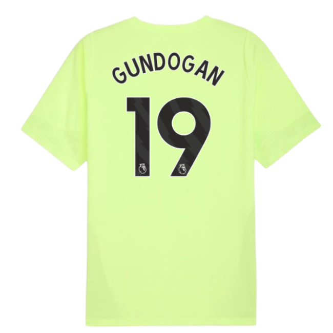 2025-2026 Man City Training Jersey (Fizzy Apple) (Gundogan 19)-Vantage Point Soccer
